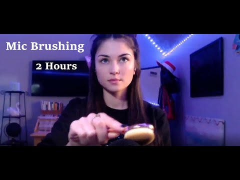 ASMR [Mic Brushing] [2 Hours] | No Talking