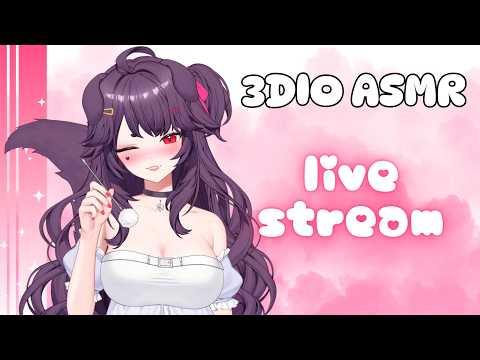 3DIO ASMR ♡ Special Late Night Ear Care ˖ ࣪⚝⋆ deep ear scratches~