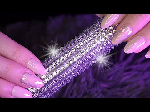 ASMR Rhinestones | Bumpy Textures | Fast Triggers | No Talking