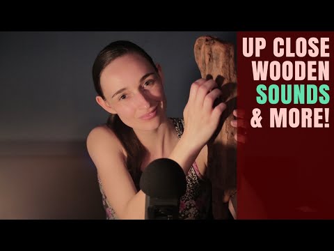 Soft Binaural Whispering, Sea Shells, Wood, Crinkles, Scissors, ASMR Video
