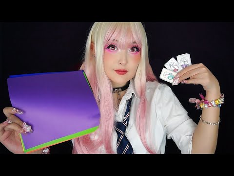 АСМР Подберу тебе цветные линзы 👀 ASMR Color Analysis Test for Lenses RP (SUB)