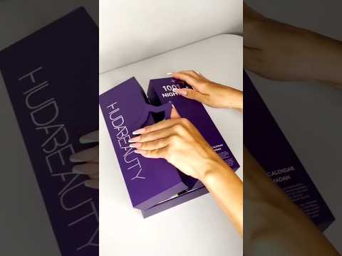 ASMR Unboxing Huda beauty  #asmrunboxing #asmr #unboxing #asmrsounds #asmrbeauty #hudabeauty