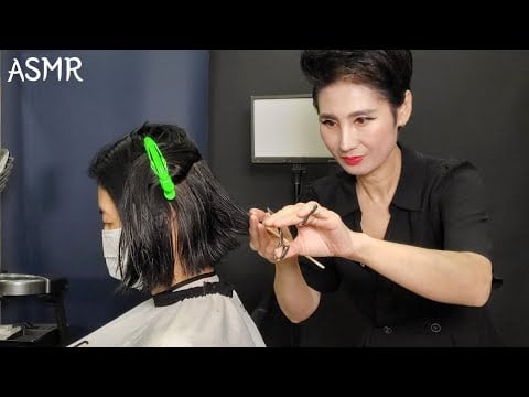 Korean Swift ASMR Hair Salon: Energizing & Fast Styling for Instant Satisfaction ✂️🔥