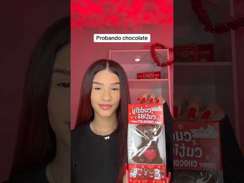 ASMR Probando Chocolate de San Valentín #valentines #candyeatingsounds #mukbang #asmrchocolate