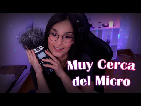 ASMR MUY CERCA del Micro para Dormir Rápido