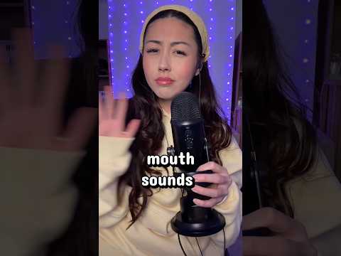asmr mouth sounds but not in a weird way #asmr