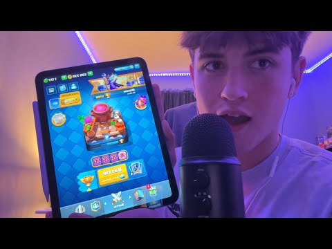 ASMR playing Clash Royale 👑👑👑