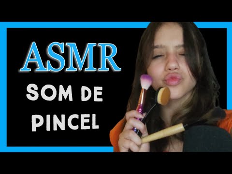 ASMR SOM DE PINCEL -  Binaural [ Vai te dar muito soninho ]