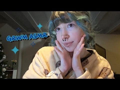 GRWM ASMR | Rain Sounds, Tapping, Whispering