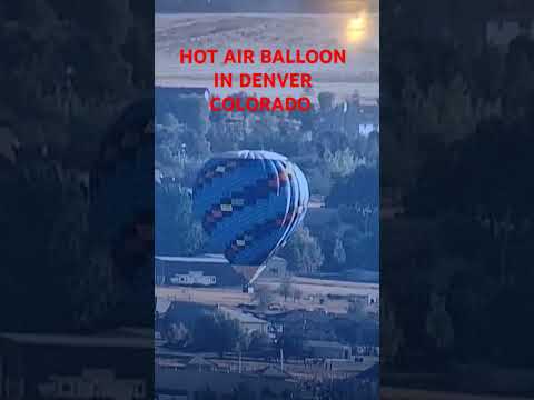 HOT AIR BALLOON #shortsfeed  #america #denver #subscribers #shortvideo #shortvideo #airballoon