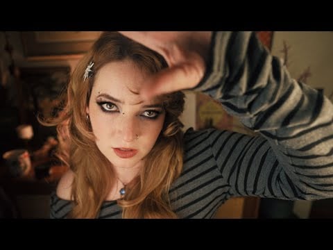 Alt Girl Helps You Study ASMR 🕸️ Obsessive Personal Attention 🪦