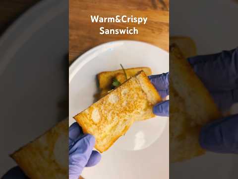 Warm &Crispy Sandwich | Relaxing ASMR #asmr #relax #asmrcooking