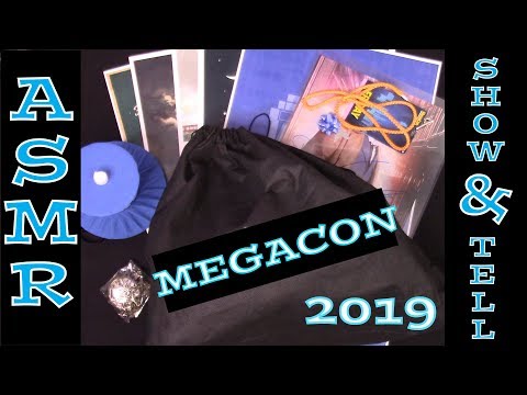 ASMR: Megacon 2019 Shopping Haul/Show and Tell