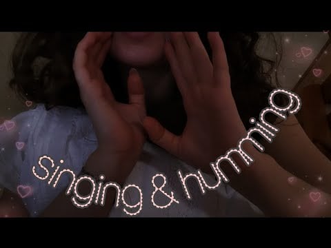 LOFI ASMR // Singing & Humming while its starts to rain 🌧️🩷