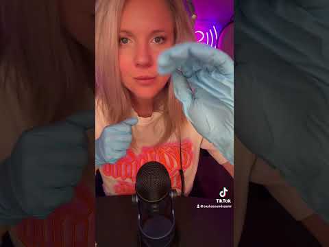 Plucking using my Rubber Gloves