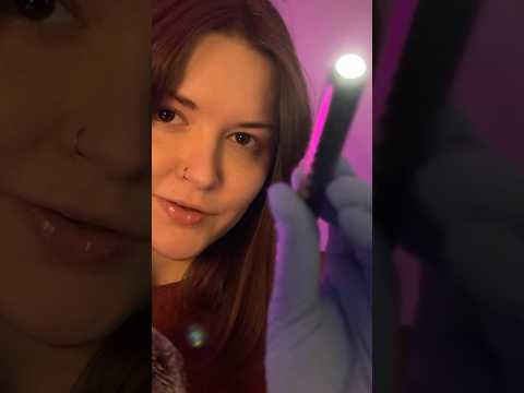 Cranial Nerve Exam 🩺🧠 #asmr #asmrshorts