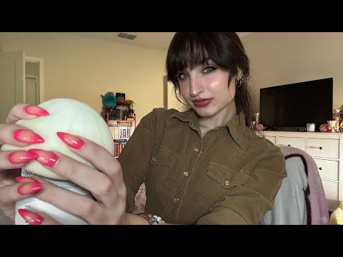 ASMR Dumpling on the Mic, Intense Mouth Sounds, Mic Triggers, and Body Triggers ASMR 