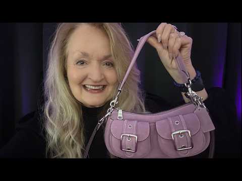 ASMR What's in my Y2K Inspired Coach Bag? 👜✨