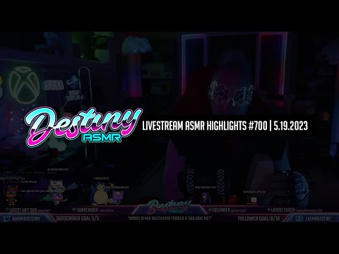 ASMR Tapping, Tingle Bobbles, Crackling, Candles, Electric Fanistry (ASMR Livestream Highlight #700)