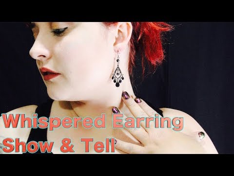 Whispered Earring Show & Tell [ASMR]