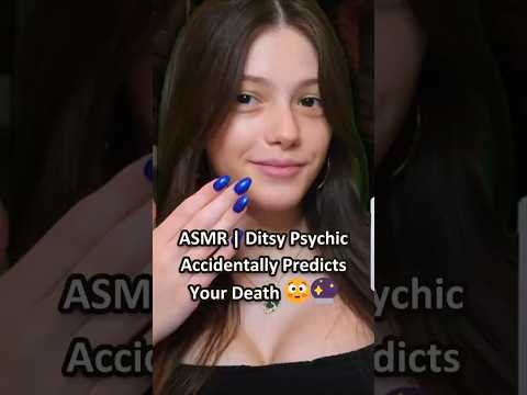 ASMR | Ditsy Psychic Accidentally Predicts Your Death 😳🔮 ─♡─ #asmr #asmrroleplay #comedyasmr