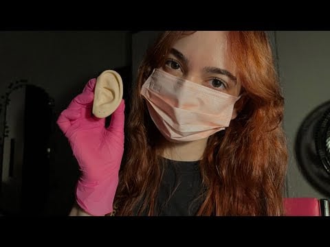 ASMR | Colocando um piercing na sua orelha