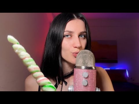 ASMR Lollipop Sounds 🍭 Relaxing Close-Up Tingles for Sleep