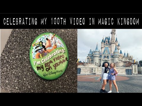 celebrating my 100th video in magic kingdom // dcp spring 2019