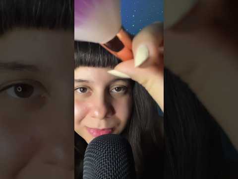 ASMR Pincel na Tela 😴✨ Sussurros & Sopros #shorts #shortsasmr