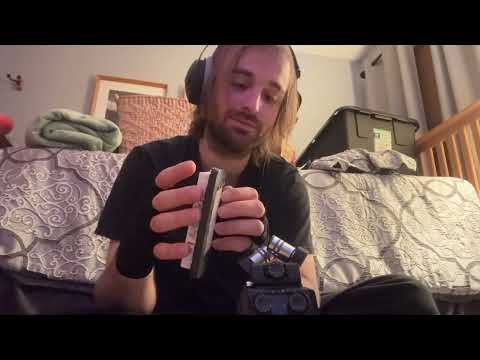 asmr video on YouTube 