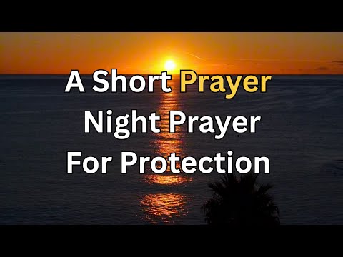 God told me to warn you....Before you SLEEP tonight, say this PRAYER - Protect Your Family