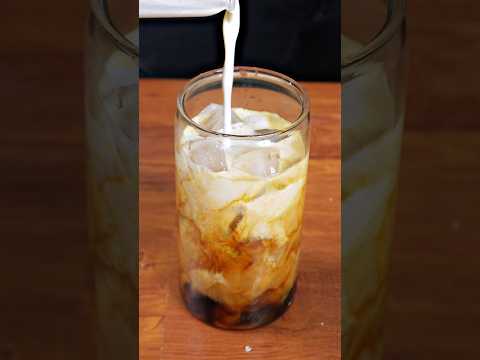 ❄️ ASMR Cold Coffee | Creamy & Chilled | Satisfying Drink Sounds | No Talking #shorts #asmr