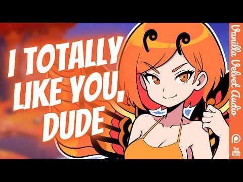 Tomboy Caterpillar Best Friend Transforms and Confesses (Monster Girl Audio • Kisses • Shortstack)