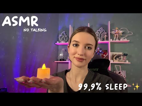 ASMR DEEP RELAXATION No Talking | Tapping, Long Nails, Brushing