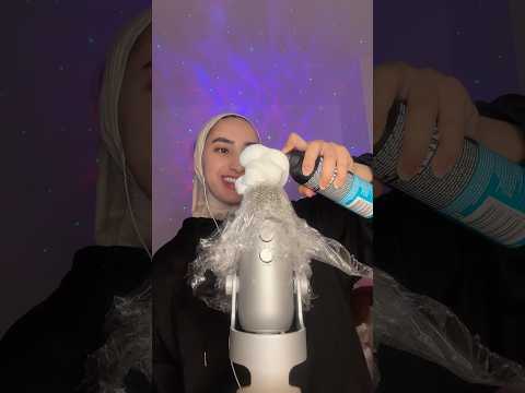 Shaving cream/foam ASMR #besttriggers #asmr #relax #asmrtriggers #satisfying #asmrvideos #shorts