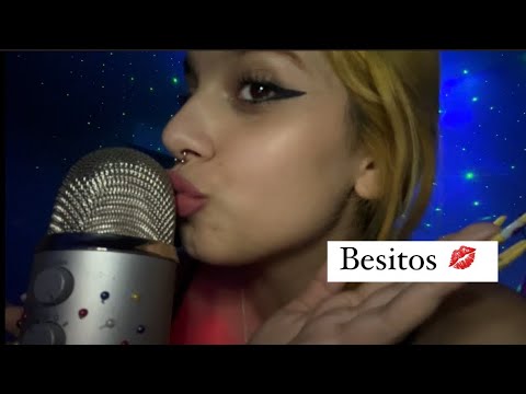 ASMR CALMANDO TU ANSIEDAD| BESITOS AL MICRÓFONO 🎙️| SOFT SPOKEN| SOFIWI