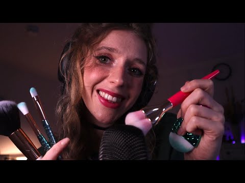 ASMR ✨Tingly Triggers To Help You Sleep [Face Touching, Brushing, Whispering]