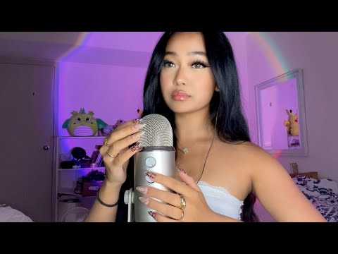 ASMR Whisper Ramble (w mic scratching)