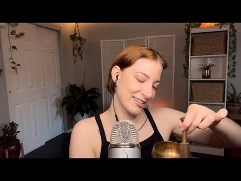 Asmr singing bowl sounds, healing cells #shorts