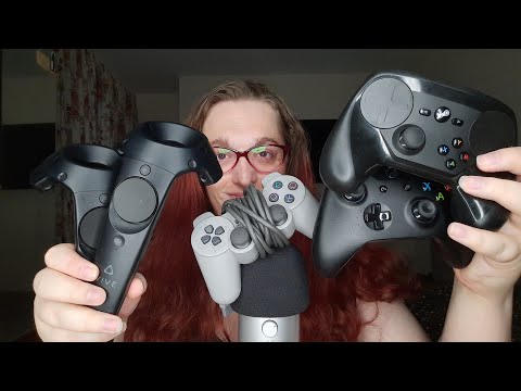 ASMR Controller Sounds (PS1, Xbox One, Steam, & Vive).