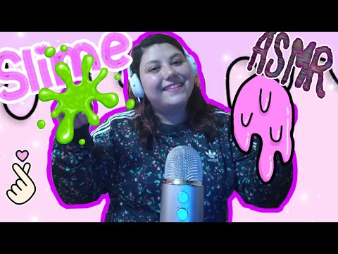 ASMR CON SLIME / SONIDOS RELAJANTES