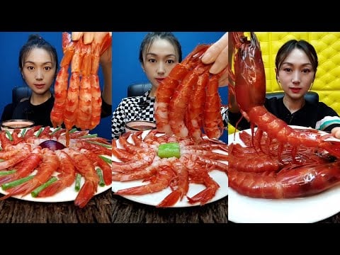 🦐🤤 Boiled Seafood Mukbang | Juicy Bites & Relaxing ASMR