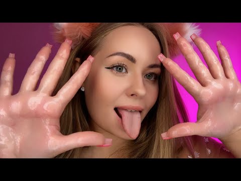 ASMR Hands Play ✨ Sticky, Wet & Tingly 💦