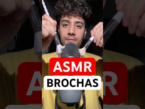 #asmr mouth sounds con visual de brochas