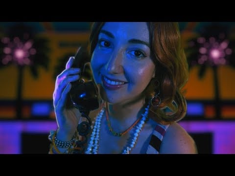 ASMR Multidimensional Hotel Check-In 🌴Sci-Fi Roleplay🌊