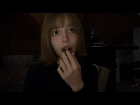 Grapes and body splash tapping Asmr 