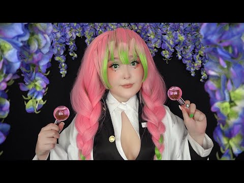 АСМР Ухаживаю за твоей кожей ✨ ASMR SPA with Mitsuri 🌸 Demon Slayer Roleplay (SUB)