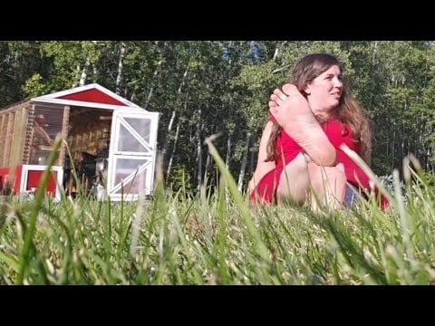 Female GIANT Being Watched By Tiny Outdoors ASMR