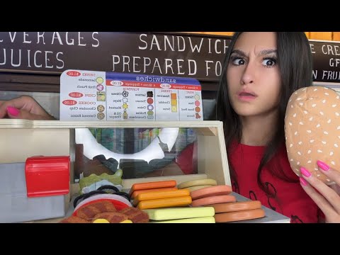 ASMR| You go to a ABANDONED sandwich SHOP *the food is moldy*🤢