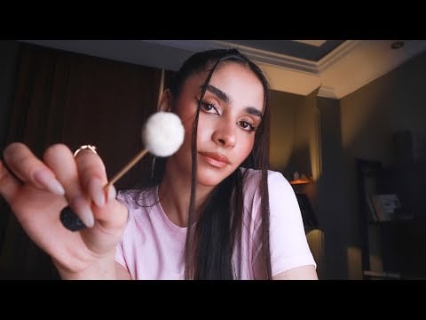 Persian ASMR | بذار تمام خستگیت رو از صورتت پاک کنم💤(RolePlay,Layered Sounds,Face Brushing)